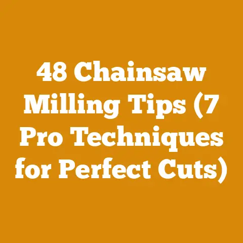 48 Chainsaw Milling Tips (7 Pro Techniques for Perfect Cuts)