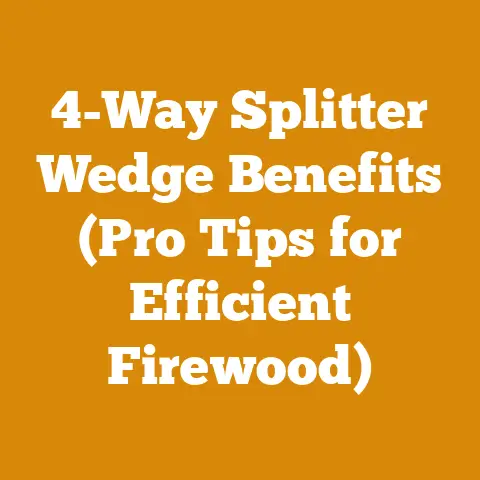 4-Way Splitter Wedge Benefits (Pro Tips for Efficient Firewood)