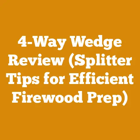 4-Way Wedge Review (Splitter Tips for Efficient Firewood Prep)