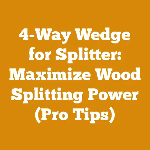 4-Way Wedge for Splitter: Maximize Wood Splitting Power (Pro Tips)