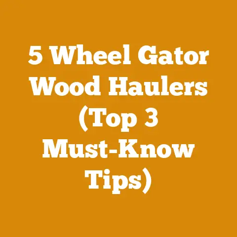 5 Wheel Gator Wood Haulers (Top 3 Must-Know Tips)