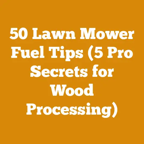 50 Lawn Mower Fuel Tips (5 Pro Secrets for Wood Processing)