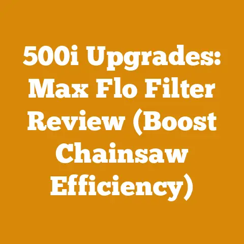 500i Upgrades: Max Flo Filter Review (Boost Chainsaw Efficiency)