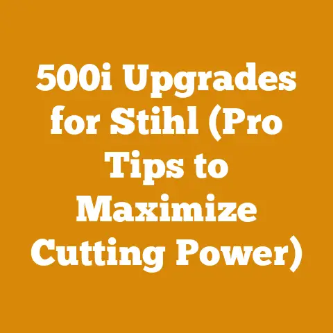 500i Upgrades for Stihl (Pro Tips to Maximize Cutting Power)