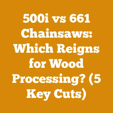 500i vs 661 Chainsaws: Which Reigns for Wood Processing? (5 Key Cuts)