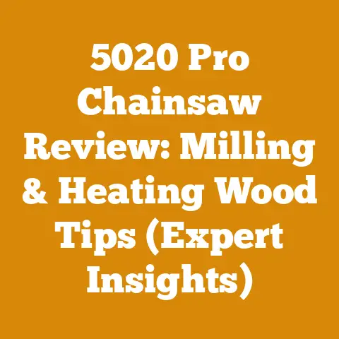 5020 Pro Chainsaw Review: Milling & Heating Wood Tips (Expert Insights)