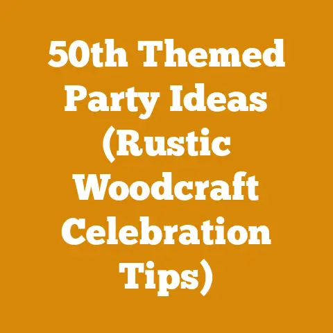 50th Themed Party Ideas (Rustic Woodcraft Celebration Tips)