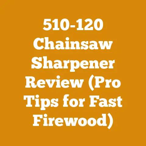 510-120 Chainsaw Sharpener Review (Pro Tips for Fast Firewood)
