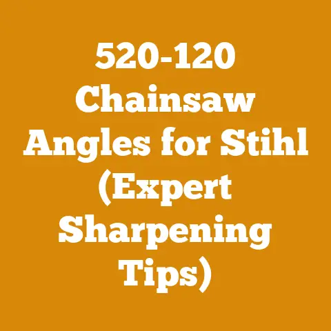 520-120 Chainsaw Angles for Stihl (Expert Sharpening Tips)