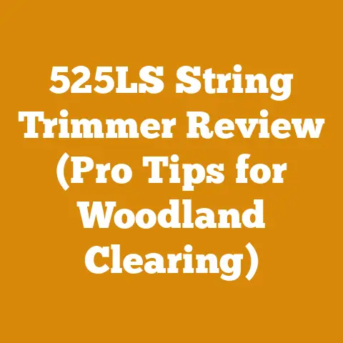 525LS String Trimmer Review (Pro Tips for Woodland Clearing)