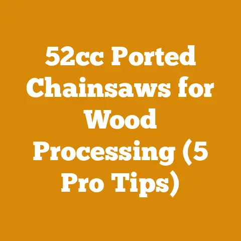 52cc Ported Chainsaws for Wood Processing (5 Pro Tips)