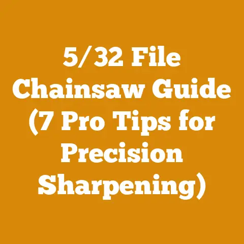 5/32 File Chainsaw Guide (7 Pro Tips for Precision Sharpening)