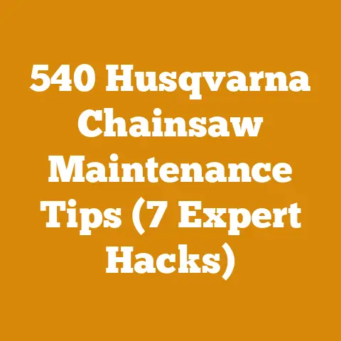 540 Husqvarna Chainsaw Maintenance Tips (7 Expert Hacks)