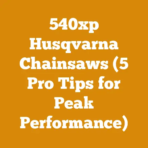 540xp Husqvarna Chainsaws (5 Pro Tips for Peak Performance)