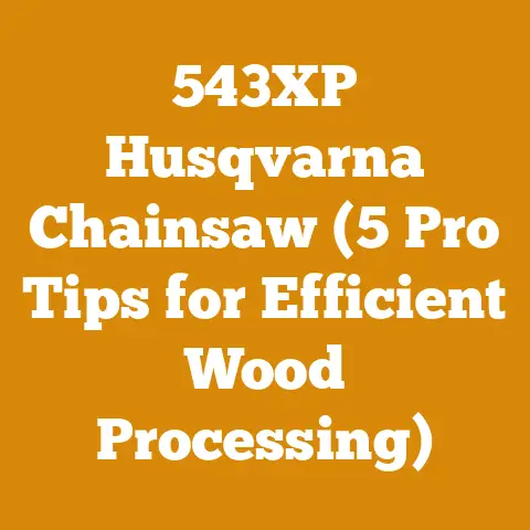 543XP Husqvarna Chainsaw (5 Pro Tips for Efficient Wood Processing)