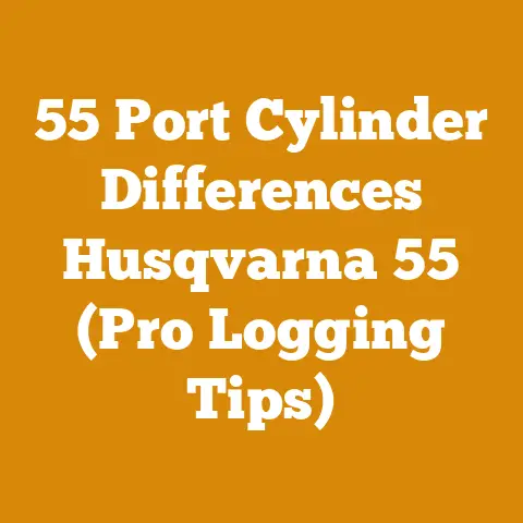 55 Port Cylinder Differences Husqvarna 55 (Pro Logging Tips)
