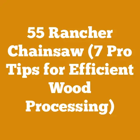 55 Rancher Chainsaw (7 Pro Tips for Efficient Wood Processing)