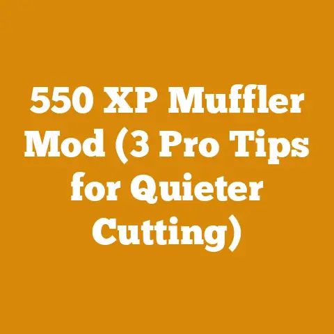 550 XP Muffler Mod (3 Pro Tips for Quieter Cutting)