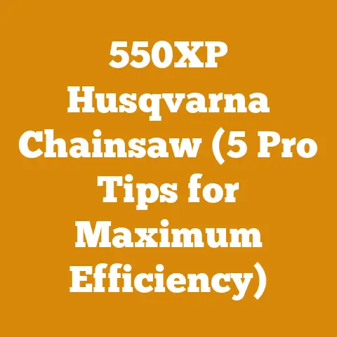 550XP Husqvarna Chainsaw (5 Pro Tips for Maximum Efficiency)