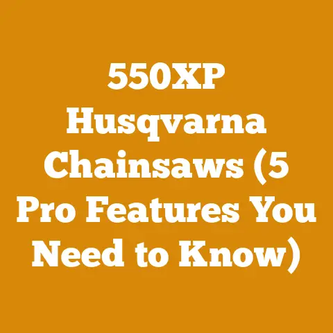 550XP Husqvarna Chainsaws (5 Pro Features You Need to Know)
