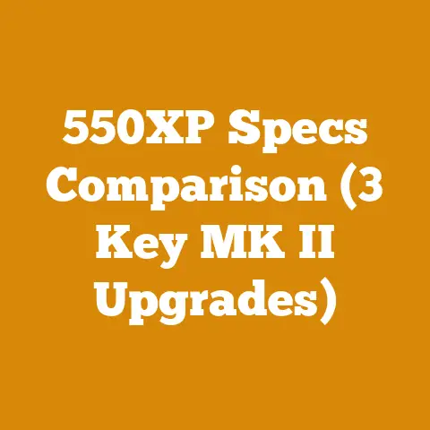 550XP Specs Comparison (3 Key MK II Upgrades)