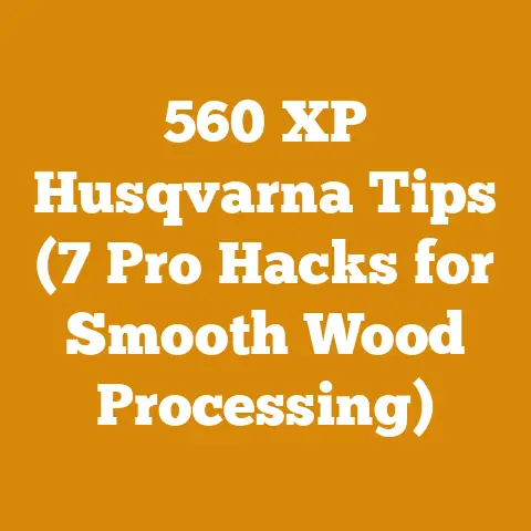 560 XP Husqvarna Tips (7 Pro Hacks for Smooth Wood Processing)