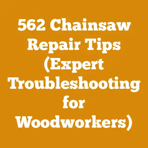 562 Chainsaw Repair Tips (Expert Troubleshooting for Woodworkers)