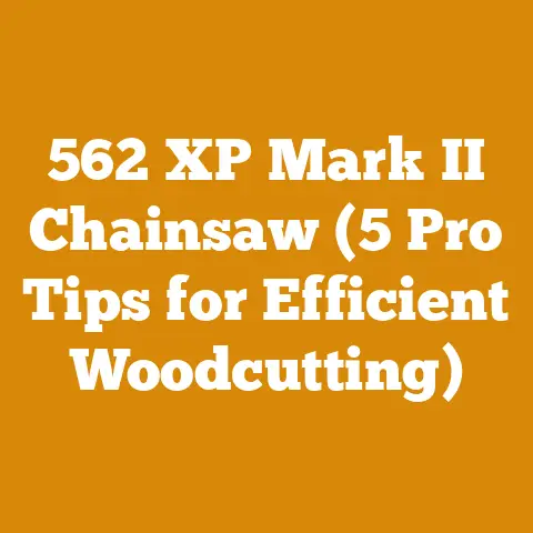 562 XP Mark II Chainsaw (5 Pro Tips for Efficient Woodcutting)