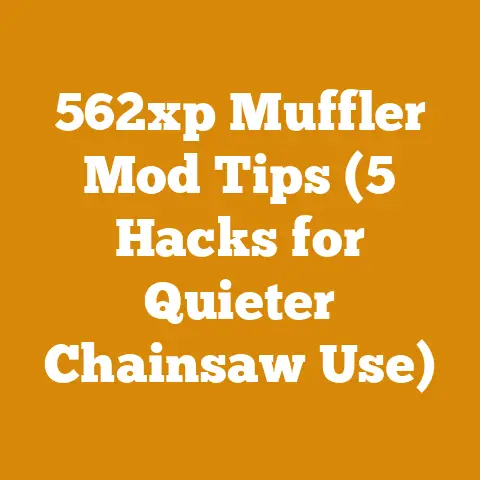 562xp Muffler Mod Tips (5 Hacks for Quieter Chainsaw Use)