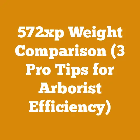 572xp Weight Comparison (3 Pro Tips for Arborist Efficiency)
