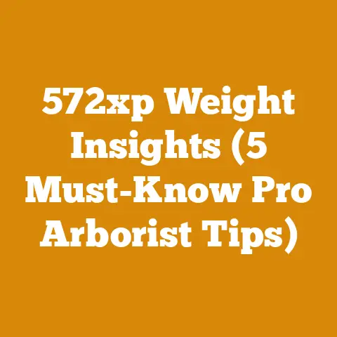 572xp Weight Insights (5 Must-Know Pro Arborist Tips)