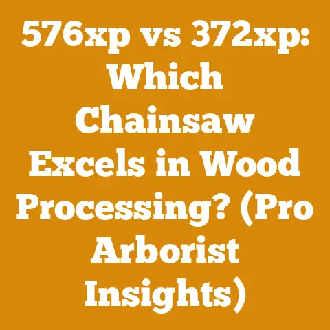 576xp vs 372xp: Which Chainsaw Excels in Wood Processing? (Pro Arborist Insights)