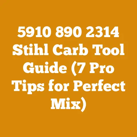 5910 890 2314 Stihl Carb Tool Guide (7 Pro Tips for Perfect Mix)
