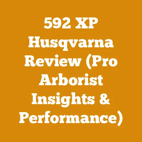 592 XP Husqvarna Review (Pro Arborist Insights & Performance)