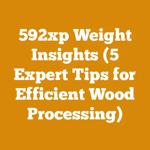 592xp Weight Insights (5 Expert Tips for Efficient Wood Processing)