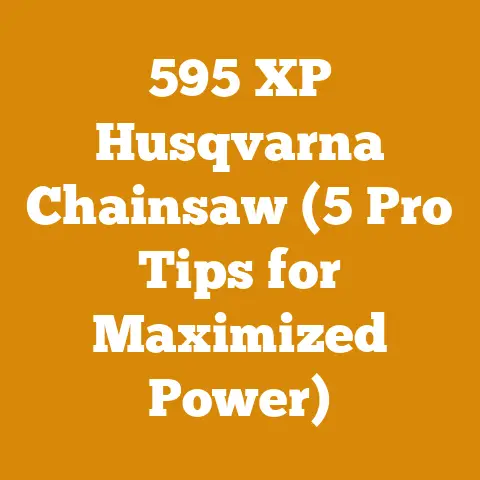 595 XP Husqvarna Chainsaw (5 Pro Tips for Maximized Power)