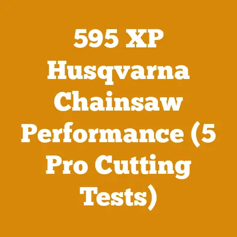 595 XP Husqvarna Chainsaw Performance (5 Pro Cutting Tests)
