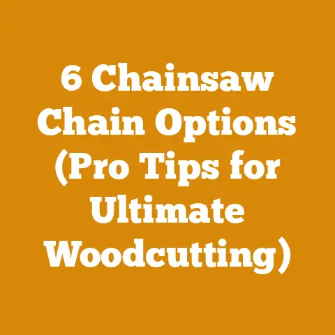 6 Chainsaw Chain Options (Pro Tips for Ultimate Woodcutting)