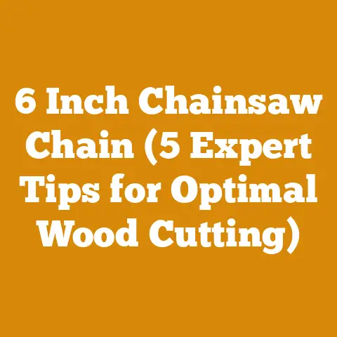 6 Inch Chainsaw Chain (5 Expert Tips for Optimal Wood Cutting)