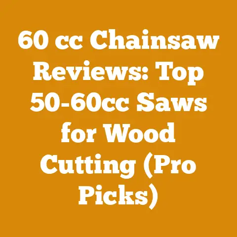 60 cc Chainsaw Reviews: Top 50-60cc Saws for Wood Cutting (Pro Picks)