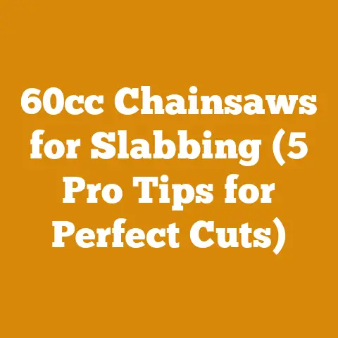 60cc Chainsaws for Slabbing (5 Pro Tips for Perfect Cuts)