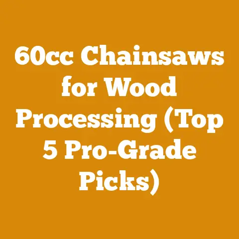 60cc Chainsaws for Wood Processing (Top 5 Pro-Grade Picks)