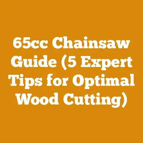 65cc Chainsaw Guide (5 Expert Tips for Optimal Wood Cutting)