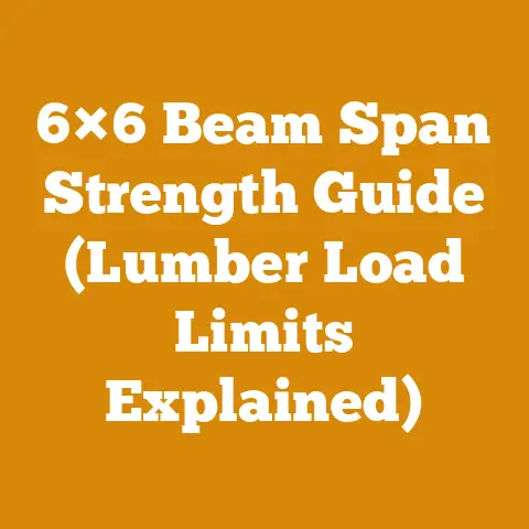 6×6 Beam Span Strength Guide (Lumber Load Limits Explained)