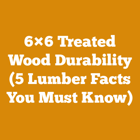6×6 Treated Wood Durability (5 Lumber Facts You Must Know)