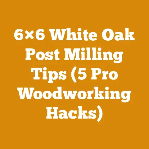 6×6 White Oak Post Milling Tips (5 Pro Woodworking Hacks)
