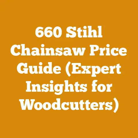 660 Stihl Chainsaw Price Guide (Expert Insights for Woodcutters)