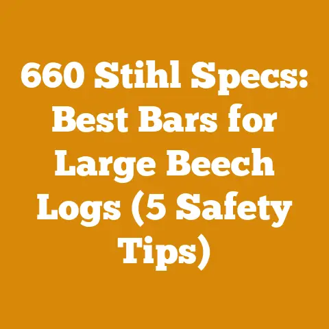 660 Stihl Specs: Best Bars for Large Beech Logs (5 Safety Tips)
