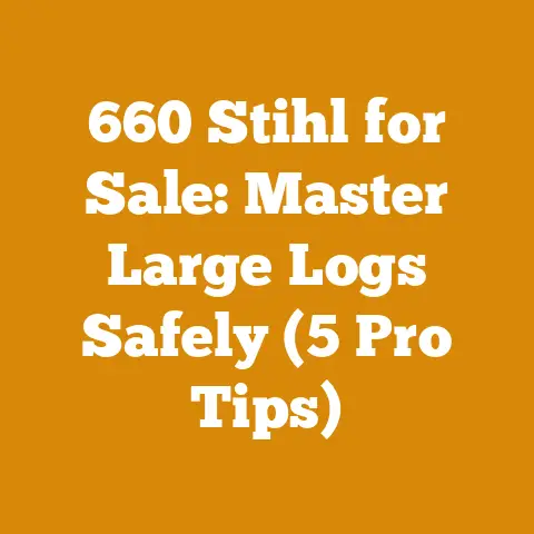 660 Stihl for Sale: Master Large Logs Safely (5 Pro Tips)