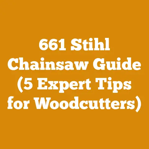 661 Stihl Chainsaw Guide (5 Expert Tips for Woodcutters)